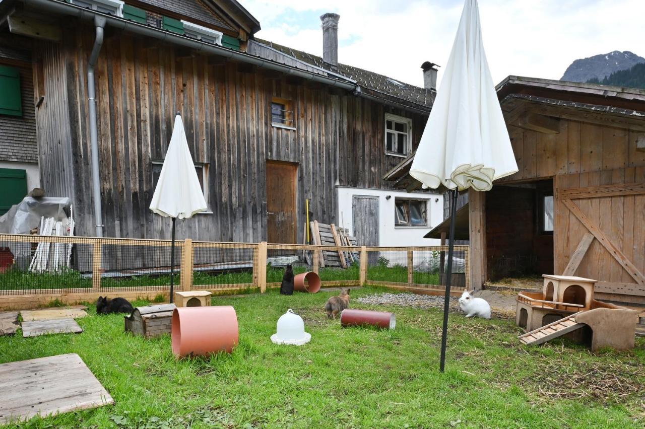 Ferienbauernhof Moosbrugger Apartment Schoppernau Exterior photo